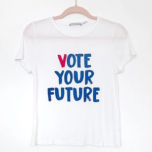 ALICE & OLIVIA VOTE YOUR FUTURE TEE